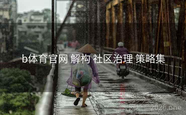 b体育官网 解构 社区治理 策略集